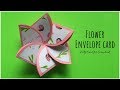 Flower Envelope Card Making | Handmade Cards for Scrapbook | Easy Scrapbook Card Ideas