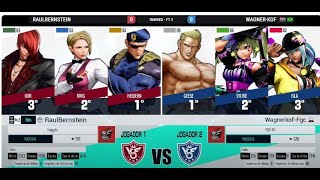 KOF XV  RANKED  RAULBERNSTEIN vs WAGNERKOF