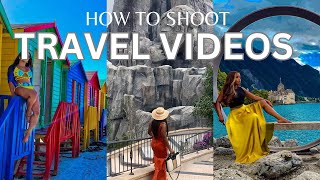 How To Film While Solo Travelling Using a Phone / How To Make Cinematic Travel Vlog With Phone