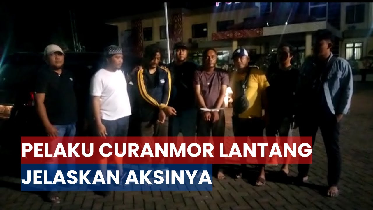 Pengakuan Pelaku Curanmor di Alun-Alun Kota Situbondo Yang Akhirnya Ditangkap