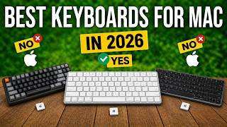 ✅Top 5 Best Keyboards for Mac in 2026 - From Budget Bluetooth to Apple Touch ID Flagship!