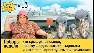 Кто крышует бакланов, почему вредны высокие зарплаты, как теперь приструнить авиакомпанию видео Выплаты за золотую свадьбу в москве