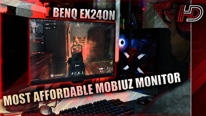 BenQ MOBIUZ EX240 Gaming Monitor - Unpack, assemble and set up