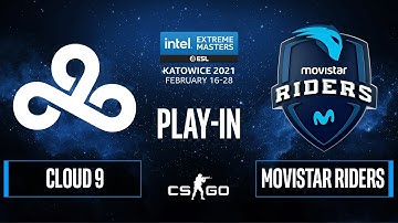 CS:GO - Cloud9 vs. Movistar Riders [Oveprass] Map 1 - IEM Katowice 2021 - Play-In