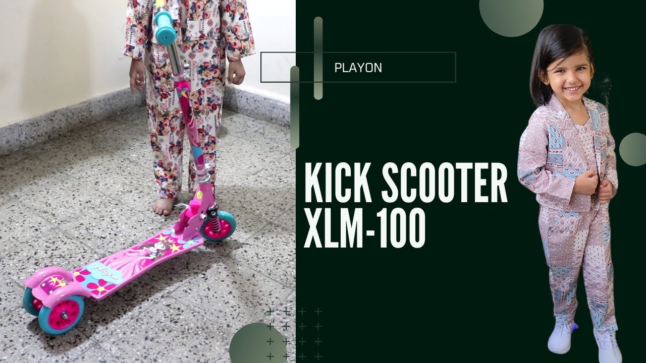 Allwyn Playon Kick Scooter XLM100 Review YouTube