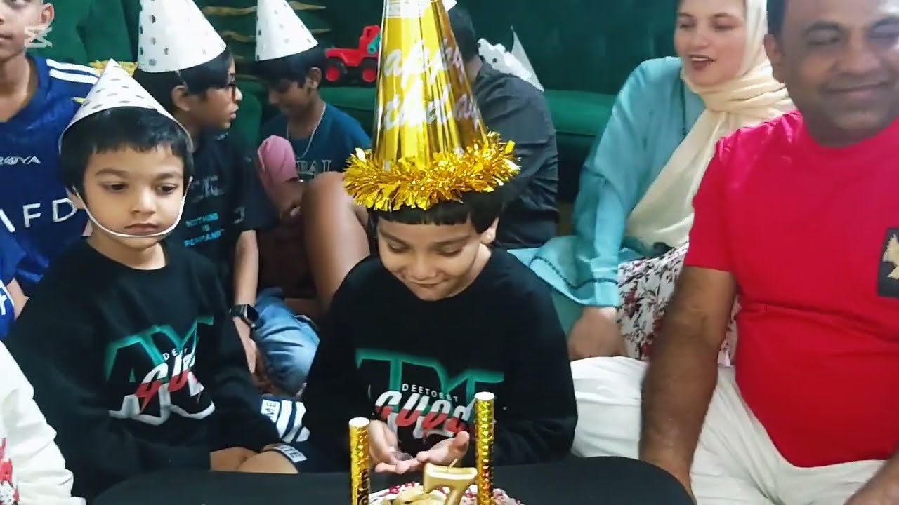 জন্মদিনের গেম খেললাম 