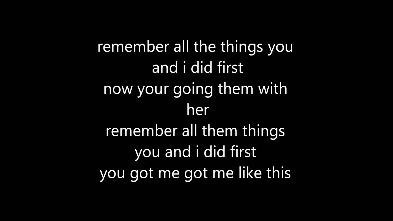 Shoot You In The Back Lyrics