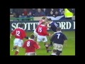 Wales score 3 tries in 5 minutes against scotland in 1997