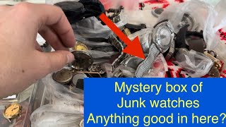 Mystery Box of Junk Watches! Will I find anything good in here?!?