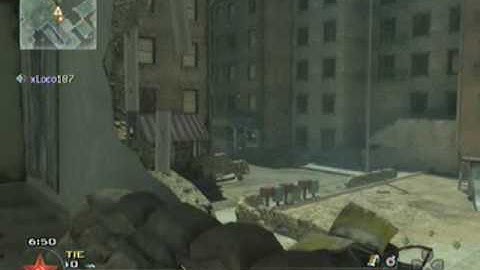 MW2 HOW TO NUKE ON SKIDROW W/ COMMENTARY