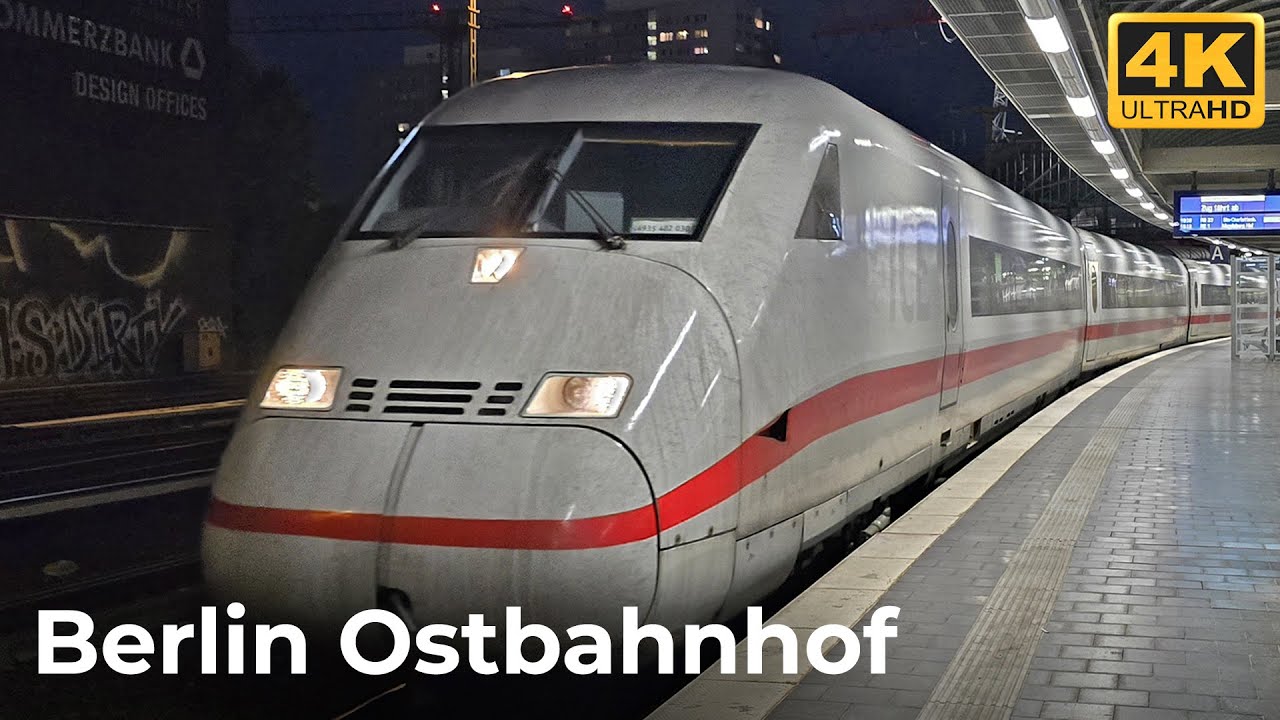 Berlin Ostbahnhof - 25.09.2024: Abendliche Zugbewegungen im Herzen Berlins