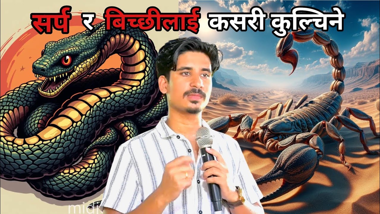 🐍 🦂 HOW TO TAKE AUTHORITY OVER SERPENT AND SCORPION 🦂 || सर्प र बिच्छीलाई कसरी कुल्चिने ||