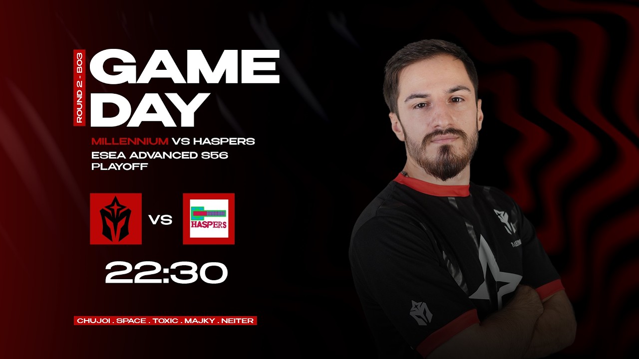 Millennium vs HaspersTM | ESEA Advanced Season 56 Playoffs – Lower Bracket R2 (BO3)
