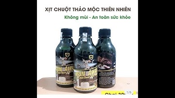 chại xịt có kèm vòi Xua đuổi diệt chuột, côn trùng, muỗi, kiến, gián hiệu quả cao
