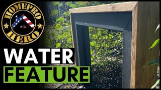 DIY Wooden Square Fountain: EasytoBuild Water Feature for Your Yard!