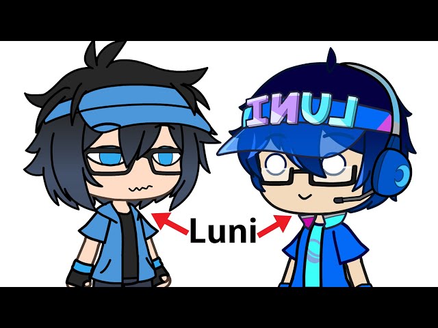 If Luni Made Gacha Club 2: 😨🖖 