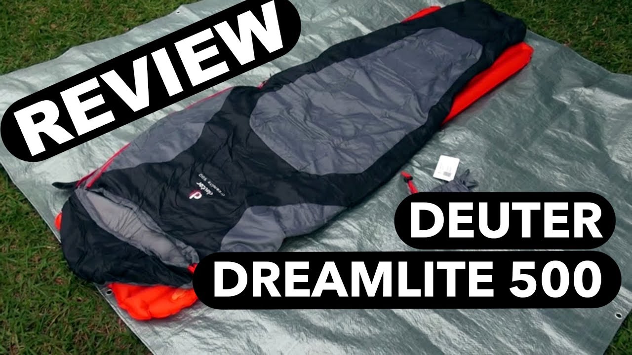 Deuter Dreamlite 500 Review do saco de dormir (análise) YouTube