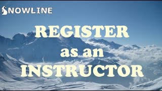 New CADS Instructor Registration