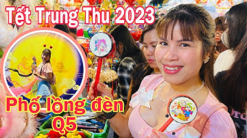 Tết Trung Thu khám phá Phố lồng đèn quận 5 | Tết Trung Thu 2023 | Du lịch Việt Nam