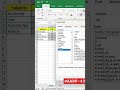 #excel #exceltips #ytshorts #viralvideo #ytshort #shortsfeed #viralshorts#short #shorts #shortvideo