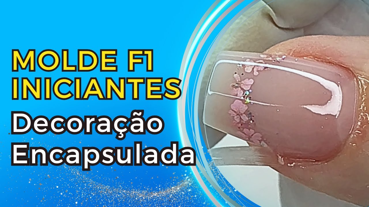 Alongamento de unha com Molde F1 | Art encapsulada