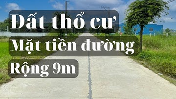 Đất thổ cư giá rẻ Cần Giuộc - Hai mặt tiền - Đường rộng 9m - Khu dân cư - Cách SG 22km