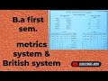 B.a first semester geography practical scale