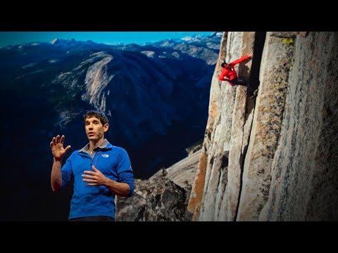 How I climbed a 3,000-foot vertical cliff -- without ropes | Alex Honnold | TED