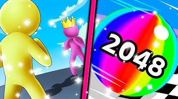 Giant Rush Vs Ball Run 2048 All Levels Android iOS Gameplay Walkthrough 4K Nr 35