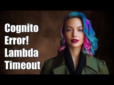 Cognito returns UnexpectedLambdaException timeout error while invoking Lambda function