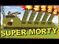 "Morty against GT99" Cartoons about tanks