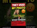 EXPOSED: My Photo Was Used Without Permission — This Can Happen to YOU! 😡 #shorts