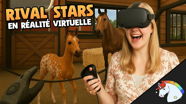 J'ai testé le PREMIER jeu de CHEVAL en VR... et c'est fou ! 😱