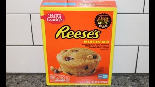 Betty Crocker Reese’s Muffin Mix – Preparation & Review