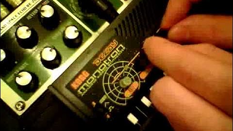KORG Monotron Delay Feedback noise