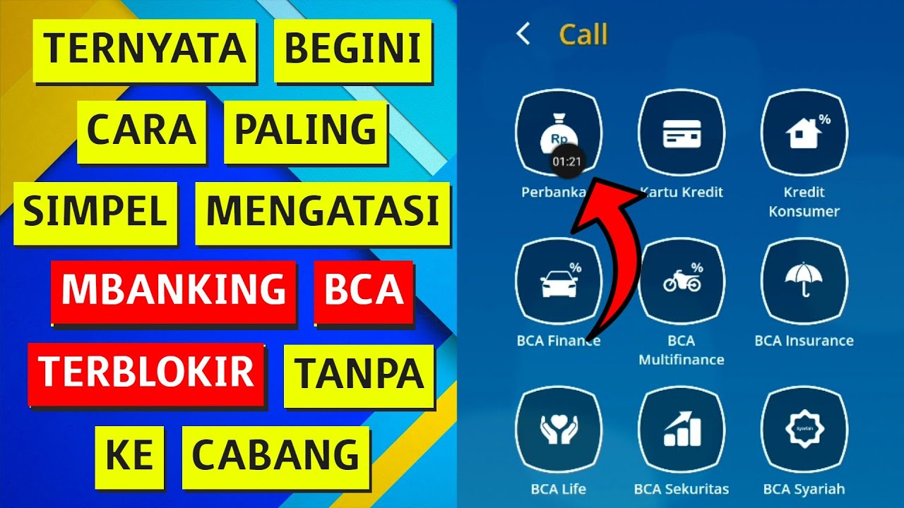 Cara Mengatasi M Banking BCA Terblokir YouTube