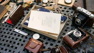 30 Aug 2026 Outdoor Flea market Finds. An interesting flag, old cameras, and more!