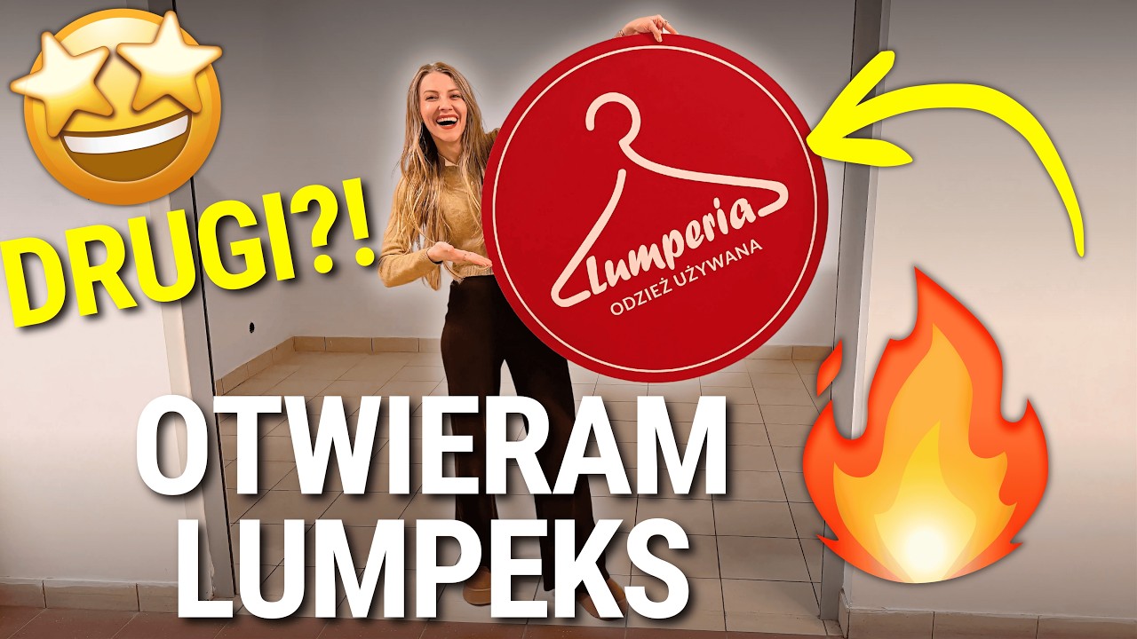 OTWIERAM NOWY LUMPEKS?! 😱 Historia powstania mojego drugiego lumpeksu 🤯