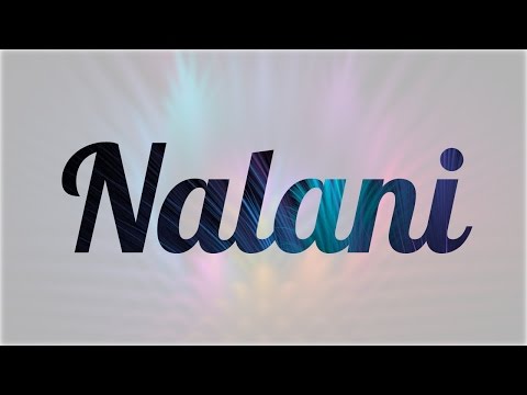 Video: ¿Qué significa el nombre nalani en hawaiano?