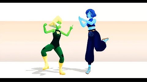 【MMD Steven Universe】Peridot & Lapis -【Lapidot Fusion】