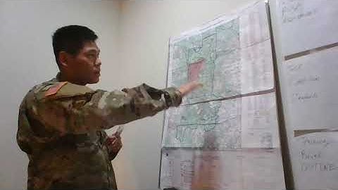 CIT Determine a Grid Azimuth using a Military Protractor