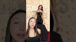 let’s talk about looks from the golden globes #redcarpet #redcarpetlooks Resimi
