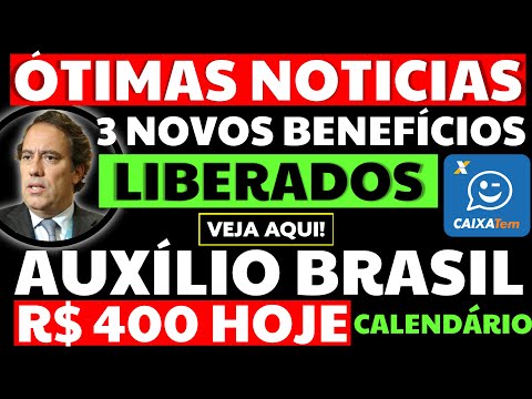 3 NOVOS BENEFÍCIOS LIBERADOS! QUEM TEM DIREITO CRÉDITO CONSIGNADO AUXÍLIO BRASIL CALENDÁRIO MARÇO