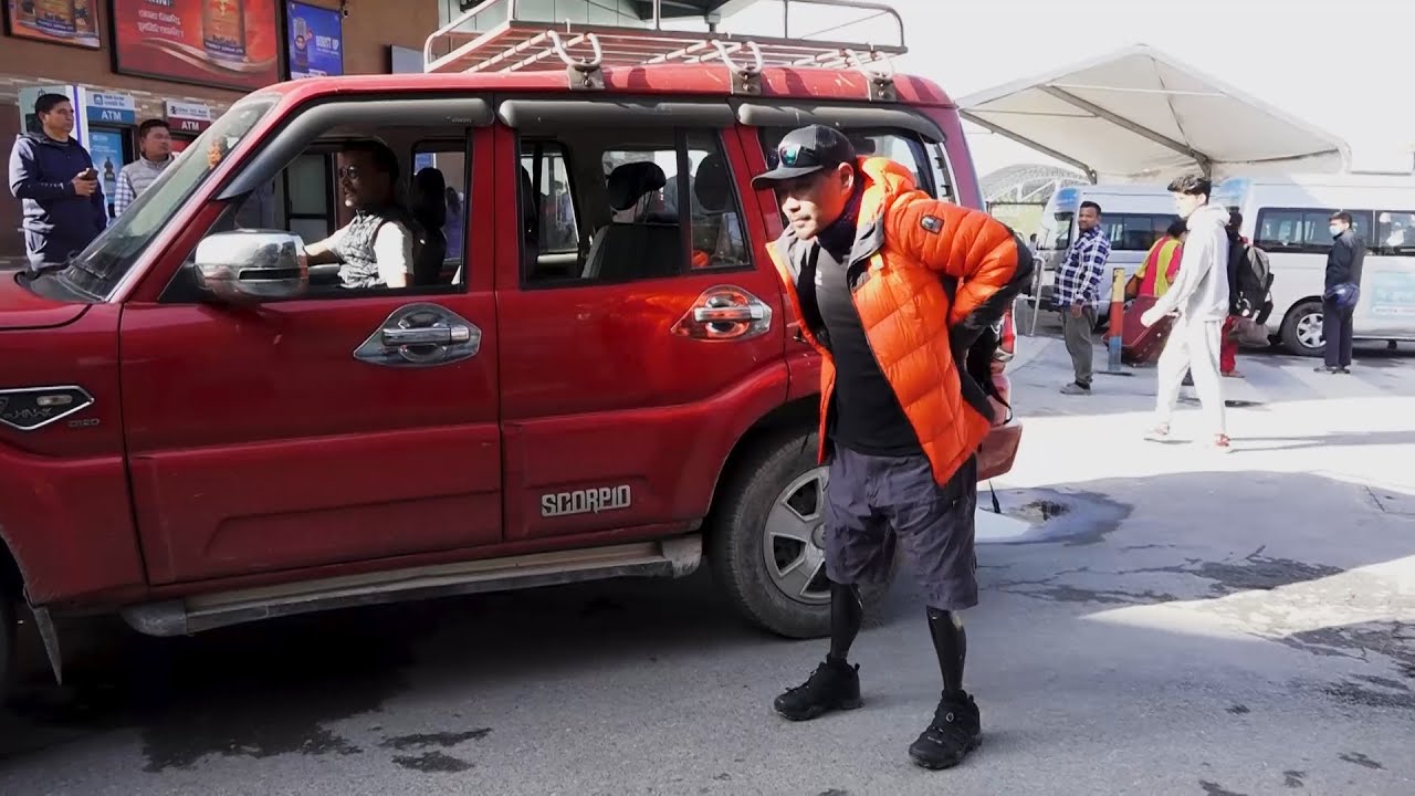 दुवै खुट्टा नभएका हरि बुढामगर सगरमाथा चढ्न आधारशिविरतर्फ लागे ॥ Hari Budha Magar ॥ Everest