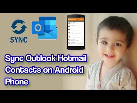 Video: Hoe synchroniseer ik Hotmail met Android?