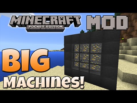 big-machines-mod:-ore-extraction-and-auto-farm---modshowcase-minecraft-pe