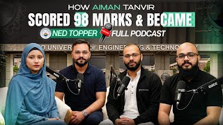 🎧 NED 2026 Round 01 | 98 Marks First Position —Aiman Tanvir | Topper Story | NED 2026 Topper