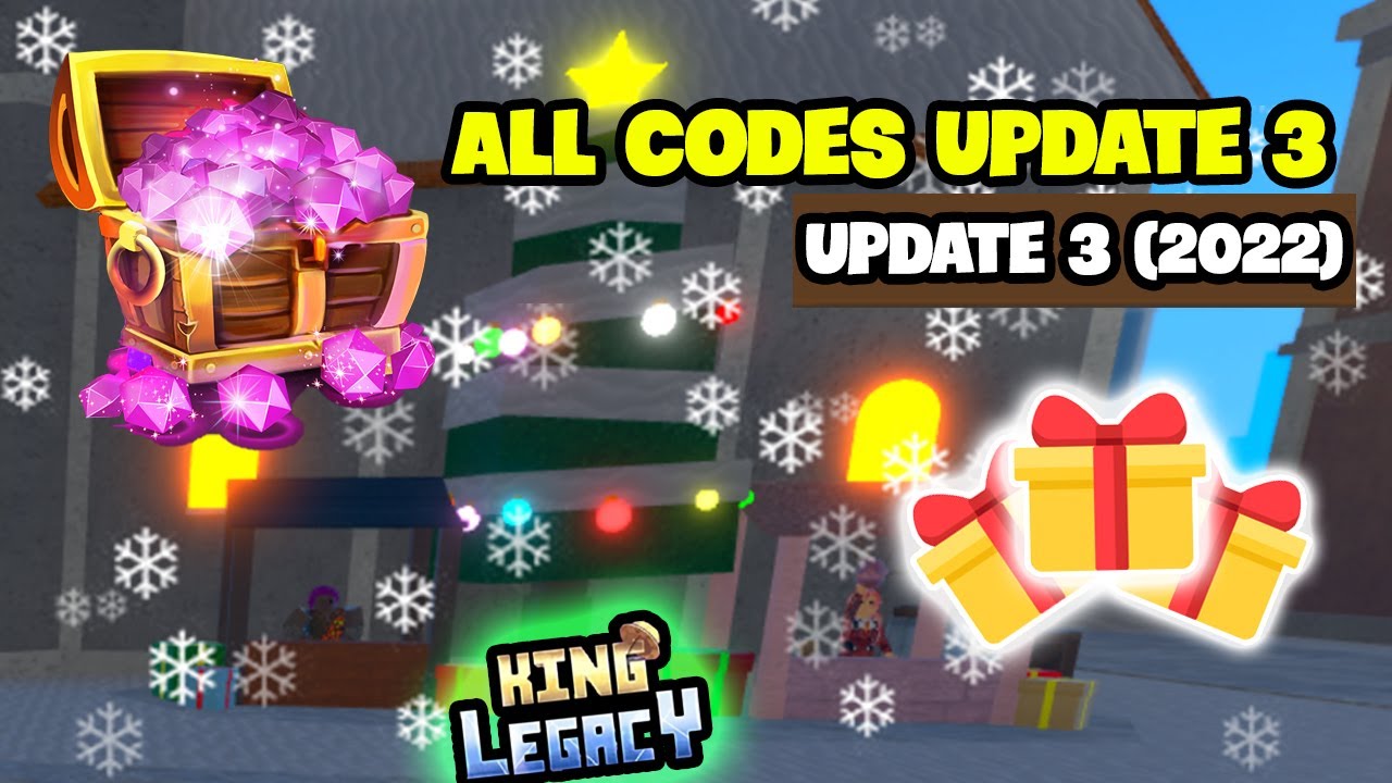 Roblox King Legacy [Update 3 ❄️] All Codes Update 3 In King Legacy | Tất Cả  Code New Trong Update 3 - Youtube