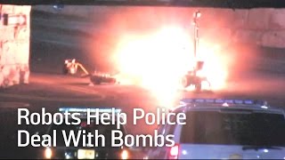 Robots Help Police Deal With Bombs