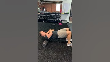 Foam Roll Upper Traps